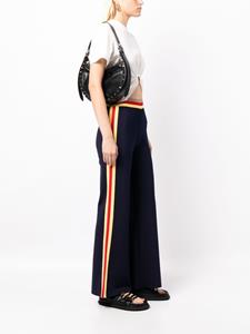 Rabanne Trainingsbroek met streepdetail - Blauw
