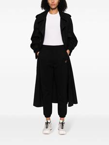 Ea7 Emporio Armani Trainingsbroek met logoprint - Zwart