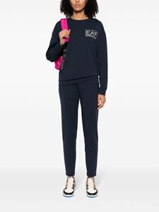Ea7 Emporio Armani Trainingspak met logoprint - Blauw