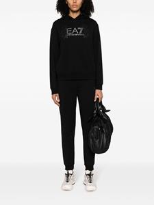 Ea7 Emporio Armani Trainingsbroek met logoprint - Zwart