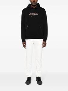 Karl Lagerfeld logo-embossed panelled track pants - Wit