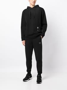HUGO Trainingsbroek met logoplakkaat - Zwart