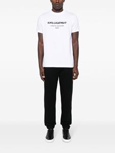Karl Lagerfeld Trainingsbroek met logoprint - Zwart
