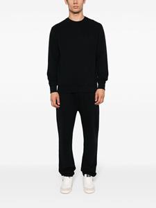 MC2 Saint Barth logo-appliqué cotton track pants - Zwart