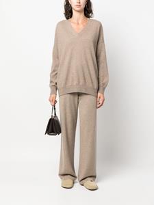 Chinti & Parker Broek met wijde pijpen - Beige