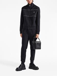 Prada Joggingbroek met logo - Zwart