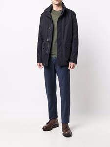 Canali Wollen trainingsbroek - Blauw
