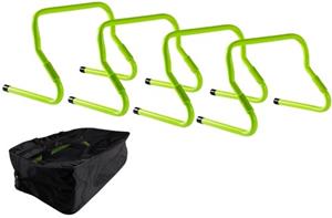 VirtuFit Verstelbare Hordenset - 4 stuks - Met Tas