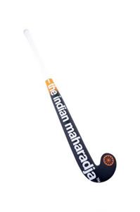 The Indian Maharadja Zaalhockeystick Indoor Orange JR Wood