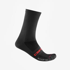 Castelli Re-Cycle Thermal 18 fietsokken zwart heren