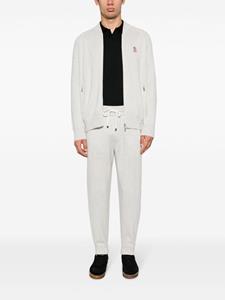 Brunello Cucinelli cashmere track trousers - Grijs