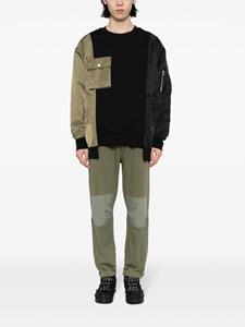 Maharishi Shinobi colour-block track pants - Groen