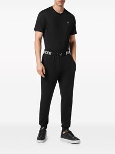 Philipp Plein Trainingsbroek met geborduurd logo - Zwart