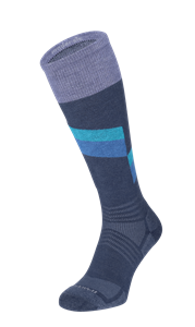 Sockwell Skisokken Dames Steep Medium BlauwStretch