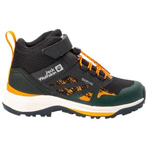 Jack Wolfskin  Kid's Vili Hiker Texapore Mid - Wandelschoenen, zwart