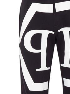 Philipp Plein logo-print track pants - Zwart