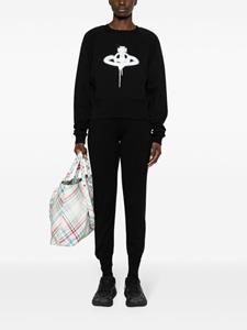 Vivienne Westwood Trainingsbroek met geborduurd logo - Zwart