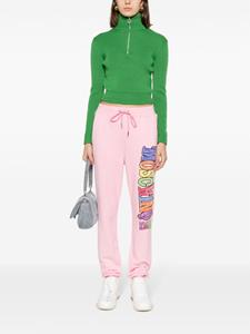 MOSCHINO JEANS Trainingsbroek met logoprint - Roze