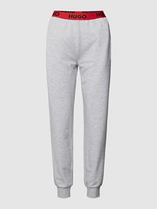 HUGO Jerseyhose "SPORTY LOGO PANTS", mit Hugo Logo-Elastikbund