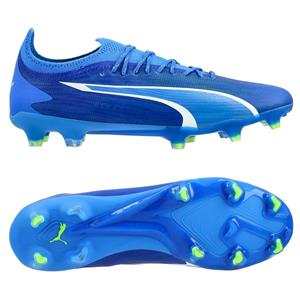 PUMA Ultra Ultimate FG/AG Gear Up - Blauw/Wit/Groen