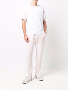 Thom Browne Trainingsbroek met 4 strepen - Roze