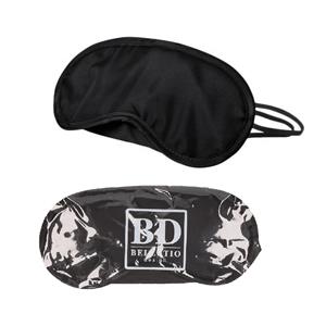Bellatio 50x Slaapmaskers zwart -