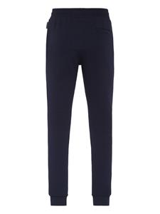 Philipp Plein logo-print track pants - Blauw