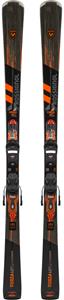Forza 40° V-CA piste ski's zwart/oranje heren, 164 cm