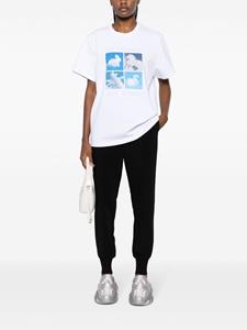 Stella McCartney elasticated slim-cut track pants - Zwart