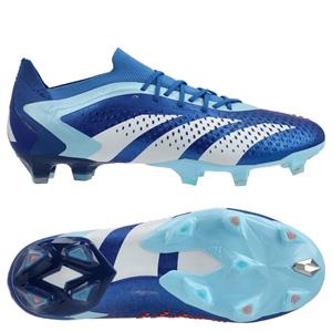 Adidas Predator Accuracy .1 Low FG Marinerush - Blauw/Wit/Bliss Blue
