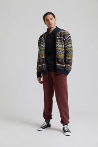 KOMODO Herren vegan Jogger Adam Gots Biologisch Baumwolle Walnuss