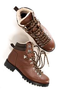 Will's Vegan Store Damen vegan Wanderstiefel Damen Wvsport Insulated Waterproof Alpine Trail Chestnut Brown