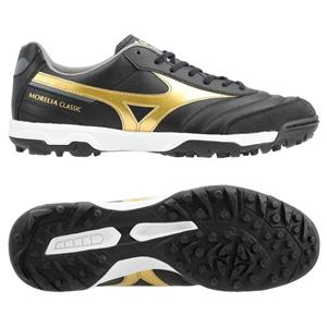 Mizuno Morelia Sala Classic TF Aurum - Zwart/Goud/Grijs