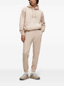 HUGO Trainingsbroek met logo-reliëf - Beige