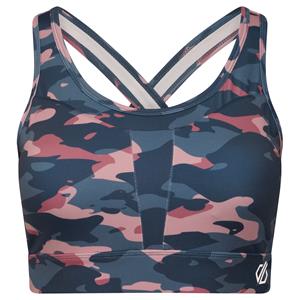 Dare2b Dames the laura whitmore edit mantra camo gerecycleerde sport beha