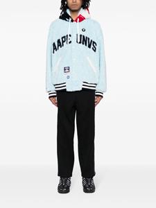 AAPE BY *A BATHING APE Trainingsbroek met streepdetail - Zwart