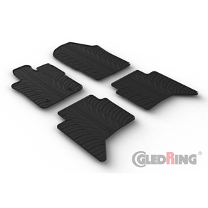 Gledring Rubbermatten passend voor Ford Raptor II (Benzine) 2022- (T