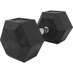Gorilla Sports Dumbell 37,5 kg Hexagon Rubber