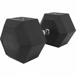 Gorilla Sports Dumbell 50 kg Hexagon Rubber