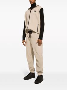 Dolce & Gabbana Trainingsbroek met logopatch - Beige