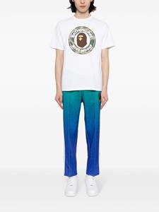 A BATHING APE Trainingsbroek met ombré-effect - Groen