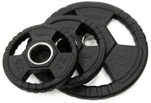 Toorx Fitness Rubber Olympische Halterschijf 50 mm - 1,25 kg - Per stuk