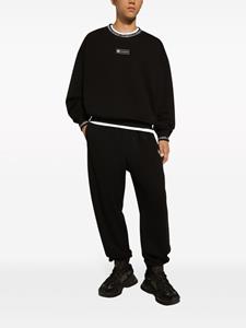 Dolce & Gabbana Trainingsbroek met logoband - Zwart