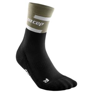 CEP  The Run Socks Mid Cut V4 - Hardloopsokken, zwart