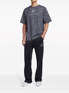 Giuseppe Zanotti Straight trainingsbroek - Zwart