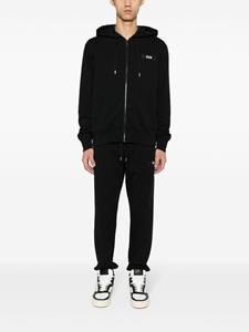 Versace Jeans Couture Katoenen trainingsbroek met logopatch - Zwart