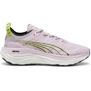 PUMA ForeverRun Nitro Laufschuhe Damen 15 - grape mist/puma black/lime pow