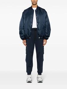 Dolce & Gabbana logo-plaque cargo pants - Blauw