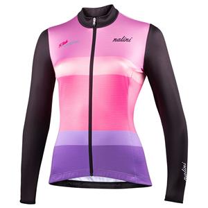 Nalini Dames Trui Lange Mouw Stripes damesfietsshirt met lange mouwen