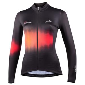 Nalini Dames Trui Lange Mouw Stripes damesfietsshirt met lange mouwen